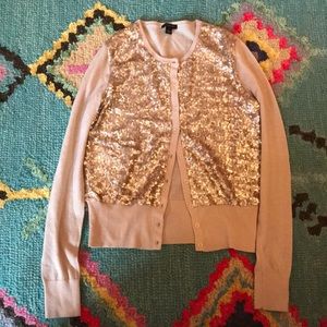 A kids small Ann Taylor Sparkly Carrdigan